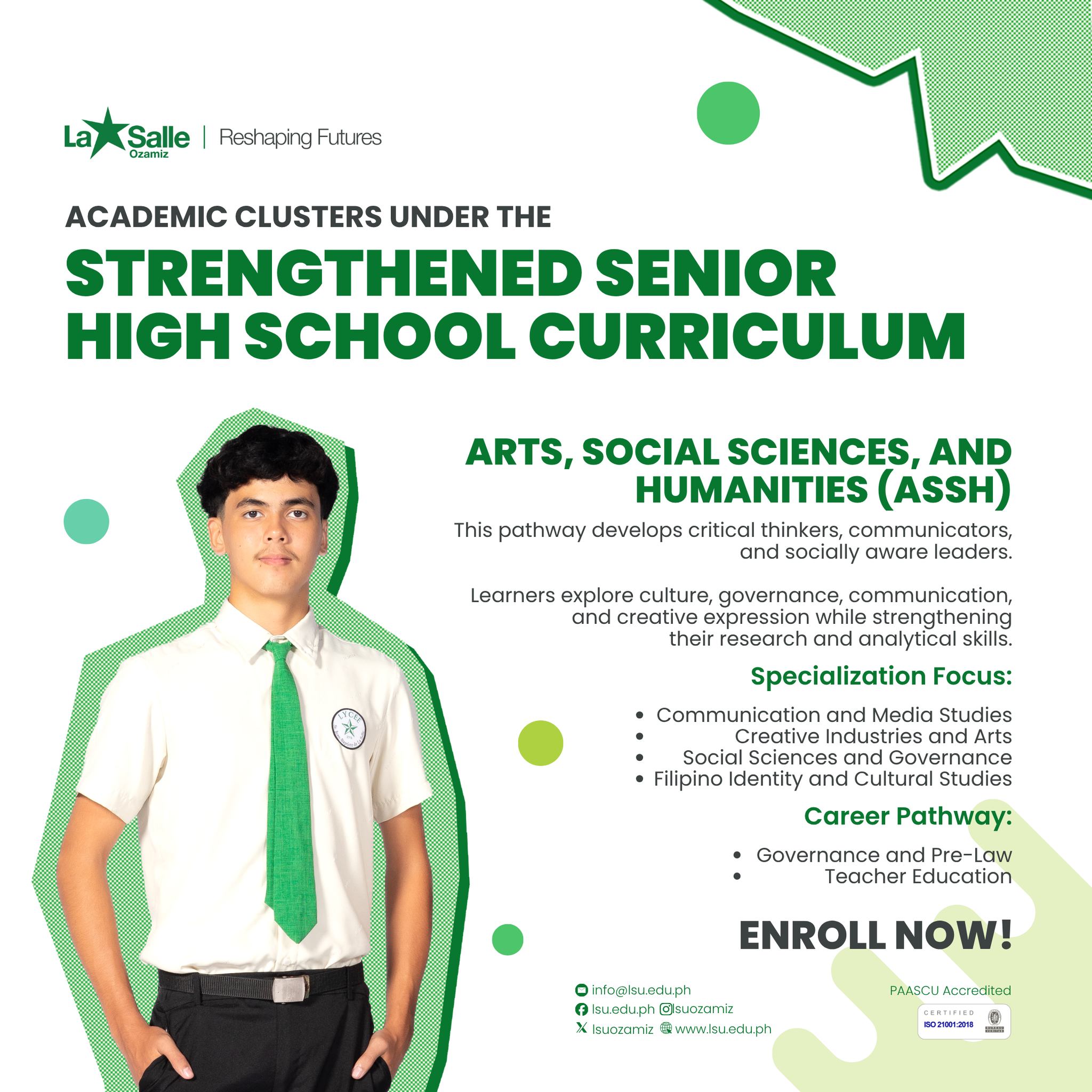 Strengthened Senior High School Curriculum Ready! | LSU